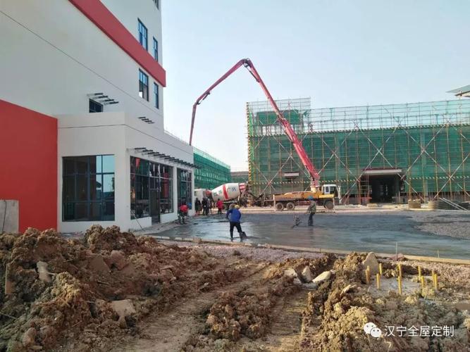 关注|汉宁集团7万平方新工厂建设正紧锣密鼓进行中