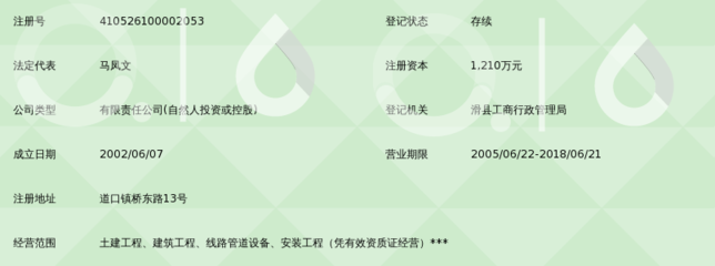 河南广隆建设集团宏基建筑有限责任公司